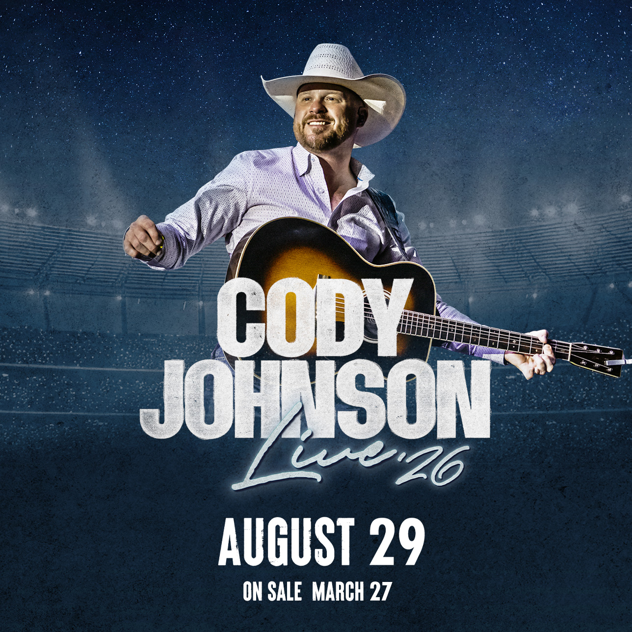More Info for Cody Johnson August 29, 2026
