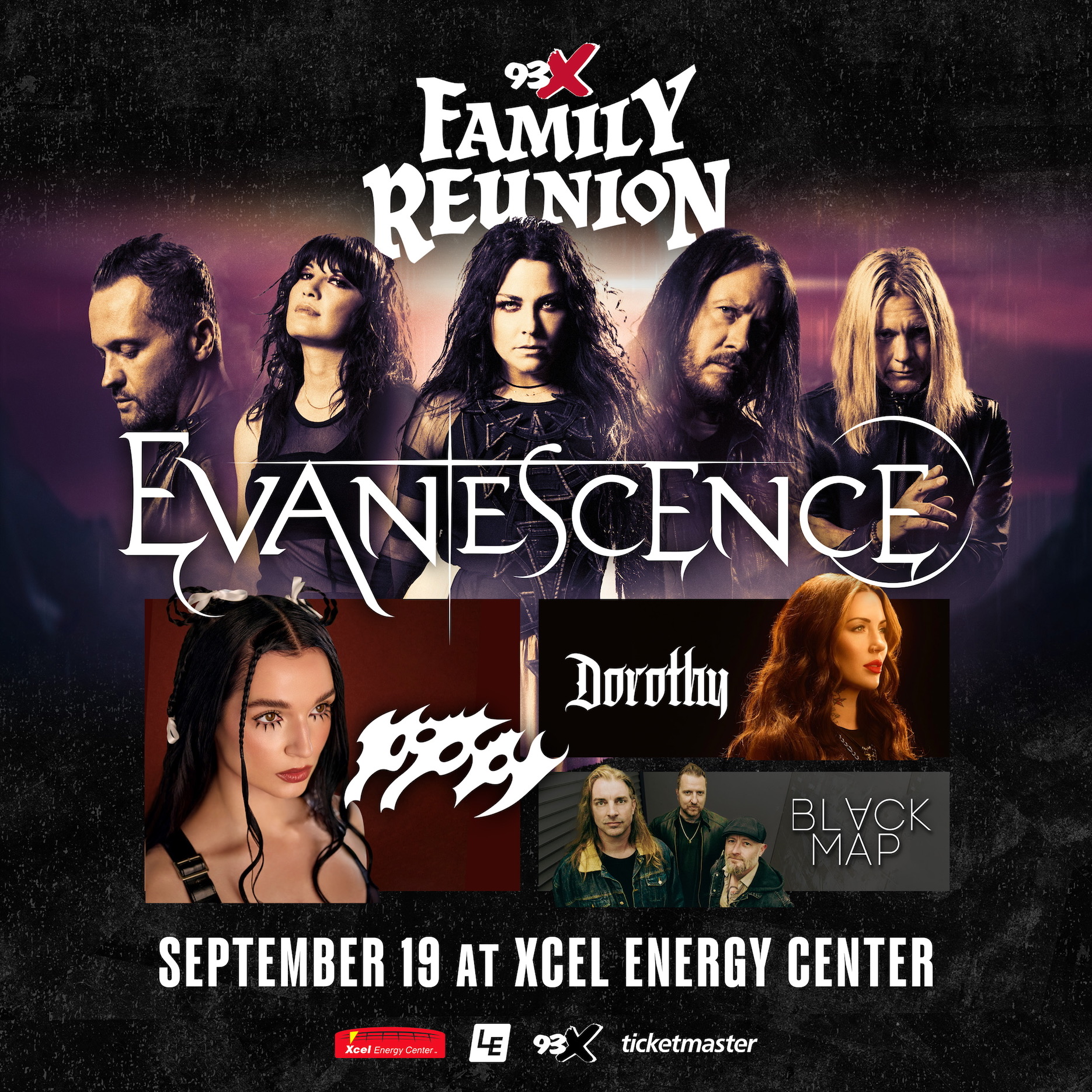 More Info for Evanescence 93X Family Reunion September 19, 2025