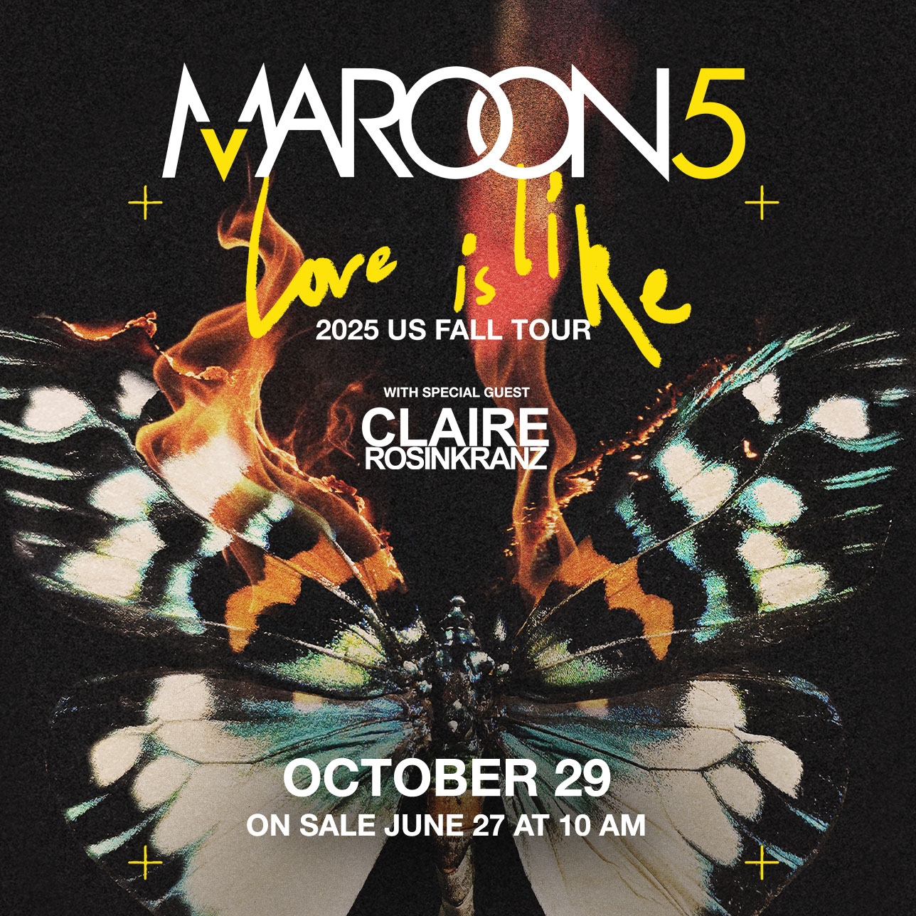 More Info for Maroon 5 October 29, 2025